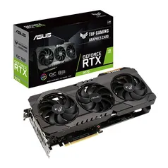 Placa de Video Asus GeForce RTX 3070 TUF Gaming OC LHR 8GB GDDR6 256-bit, TUF-RTX3070-O8G-V2-GAMING