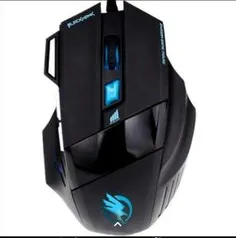 Mouse Gamer Black Hawk Optico USB 2400 DPI OM703 Fortrek - R$ 25