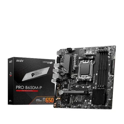 [APP] Placa Mãe MSI Pro B650M-P, AMD AM5, M-ATX, DDR5 - PRO B650M-P