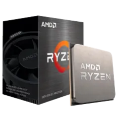 Processador AMD Ryzen 5 5600G 3.9GHz (4.4GHz Turbo), 6-Cores 12-Threads, Cooler Wraith Stealth, AM4, 100-100000252BOX