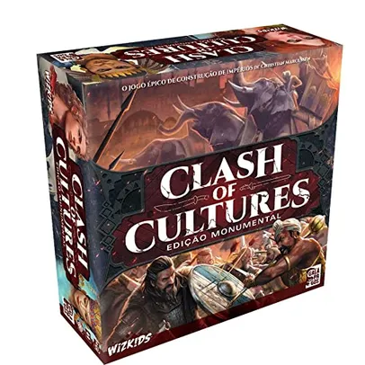 Jogo de tabuleiro Clash of Cultures: Edição Monumental Galápagos