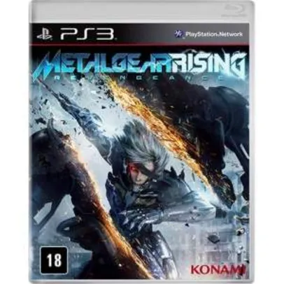 [Americanas] Game Metal Gear Rising - PS3 - R$10
