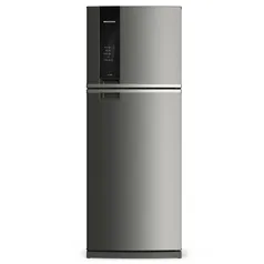 Geladeira Brastemp Frost Free Duplex 462 litros cor Inox com Turbo Control - BRM56BK