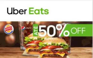 2 Whopper Jr BBQ Bacon + 2 Bebidas com ATÉ 50%OFF