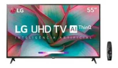 Smart Tv Led 55 Polegadas LG Uhd 4k Wi-fi Bluetooth Hdr 10 + Controle mágico | R$ 2499