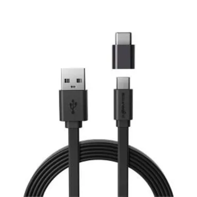 Saindo por R$ 4,32: Blitzwolf BW-MT2 Micro USB Flat Fast Charging Data Cable With Type C Adapter For Phone Tablet Sale - R$4 | Pelando