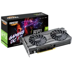 Placa de Vídeo INNO3D GeForce RTX 3050 GAMING OC X2, 8GB, GDDR6, DLSS, Ray Tracing, N30602-12D6-1190