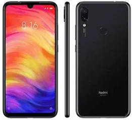 Celular Redmi Note 7 4/64GB Versao Global Preto - R$1289