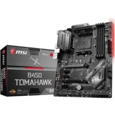 Placa Mãe MSI B450 Tomahawk, Chipset B450, AMD AM4, ATX, DDR4