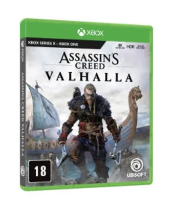 (Com AME R$210) Assassin’s Creed Valhalla Xbox One/PS4
