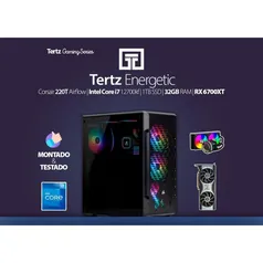 Pc Gamer Tertz Energetic - Rx6700xt, I7 12700KF, 1TB, 32GB