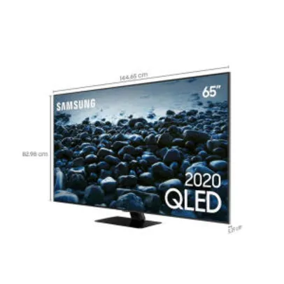 Samsung Smart TV 65" QLED 4K 65Q80T 65Q80TA Q80T Q80TA | R$ 8.949,99