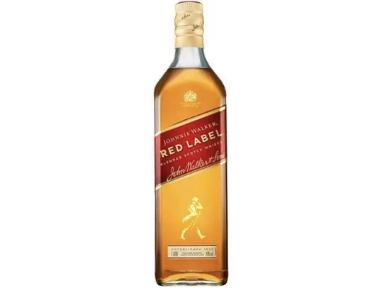 [C. OURO] Whisky Johnnie Walker Red Label Escocês 1L | R$70