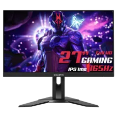 Monitor Gamer Gigabyte G27F2, 27 Pol, Full HD, 130% SRGB FreeSync, 165Hz, 1ms, IPS, HDMI/DP