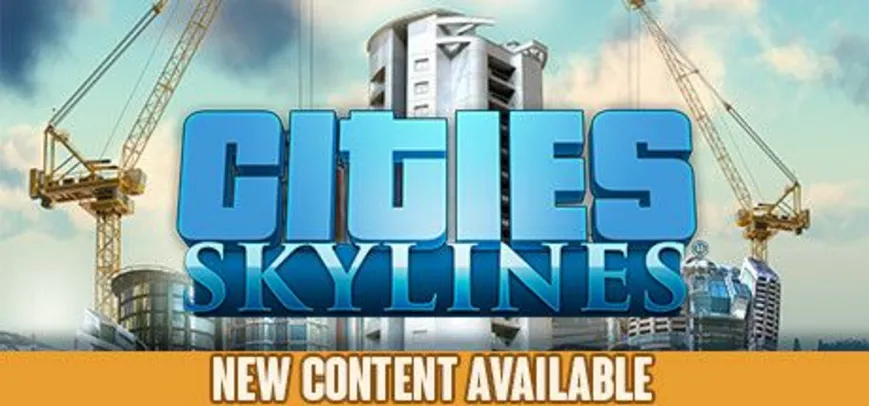 (Steam) Cities Skylines | R$ 11,19