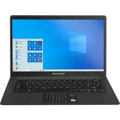 [AME R$1060] Notebook Multilaser PC310 Legacy Book Intel Pentium N3700 4GB 64GB W10 14