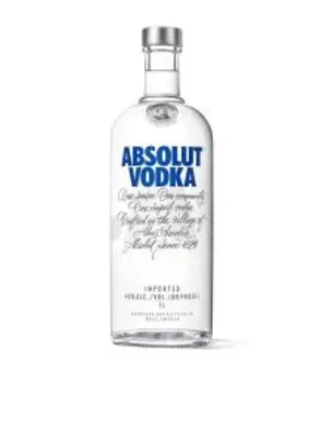 Vodka Absolut 1Litro | R$65