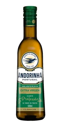 Azeite Andorinha Extra Virgem 500ml [10 unidades] - R$12 a unidade