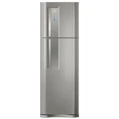 Geladeira/Refrigerador Top Freezer cor Inox 382L Electrolux (TF42S)