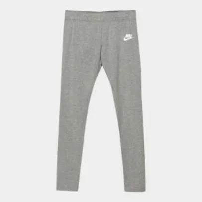 Calça Legging Infantil Nike Nsw Tght Club Feminina