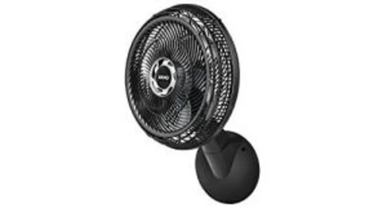 Ventilador Silence Force Parede Arno Preto/ Prata 110V R$ 139