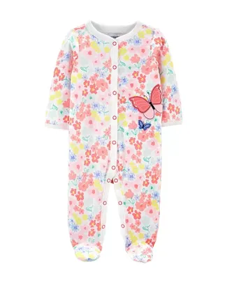 Pijama Bebê Carter´s Floral Butterfly Rosa