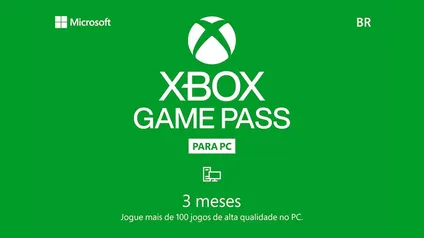 Xbox Game Pass para PC + EA Play - 3 Meses - Xbox - Buy it at Nuuvem