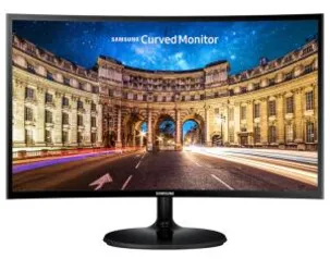 Monitor Samsung Curvo 24” LED Full HD Widescreen HDMI FreeSync | R$899