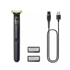 Aparador de Pelos Philips Oneblade QP1424/10 | Prova D´água, Preto, Bivolt