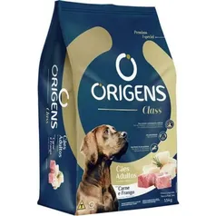 Ração Origens Class Cães Porte Médio e Grande Carne e Frango 15 kg