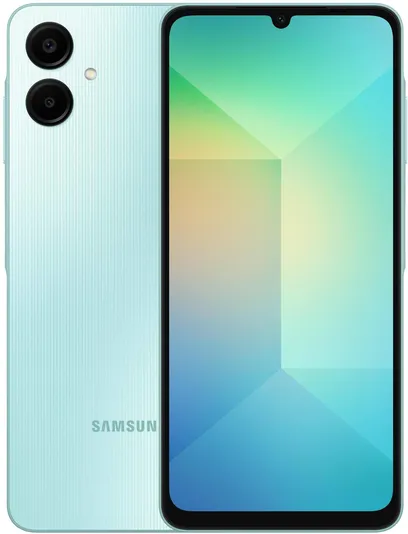 Foto do produto Smartphone Samsung Galaxy A06 128GB Verde Claro 6.7" 4GB Ram 5G