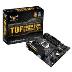 Placa Mãe Asus B360M-Plus Gaming/BR LGA1151 | R$439