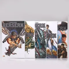 Kit mangás 1 a 5 Berserk - Panini | R$ 82