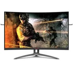 Monitor Gamer Curvo LED 31.5" Full HD AOC Agon AG323FCXE Full HD | R$ 1999