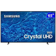 Smart TV Samsung LED 65 Polegadas 4K Wi-Fi Tizen Crystal UHD UN65BU8000GXZD