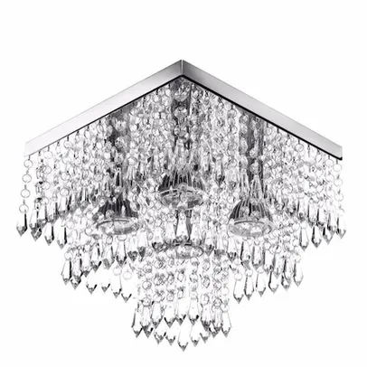 Lustre De Cristal Acrilico Sweetcrillic 30x30 Perfeito!!