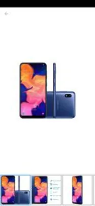 Smartphone Samsung galaxy A10 32gb Azul | R$599