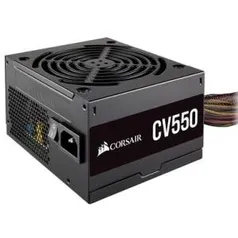 Fonte Corsair CV550, 550W, 80 Plus Bronze | R$ 430