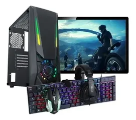 Pc Gamer Completo I5 16gb Ssd Monitor + Kit Gamer Full Hd