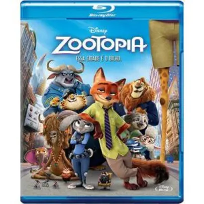 Blu-ray - Zootopia: Essa Cidade é o Bicho - R$17,81