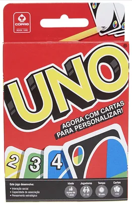 [PRIME] Jogo Uno - Copag | R$14