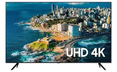 [Santander] Smart Tv Samsung 50  Uhd 4k 50cu7700 Controle Único