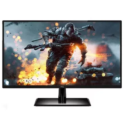 Monitor HQ 19.5 LED Widescreen HD, 75hz, HDMI/VGA, VESA, Ajuste de Inclinação, Preto - 19.5HQ-LED