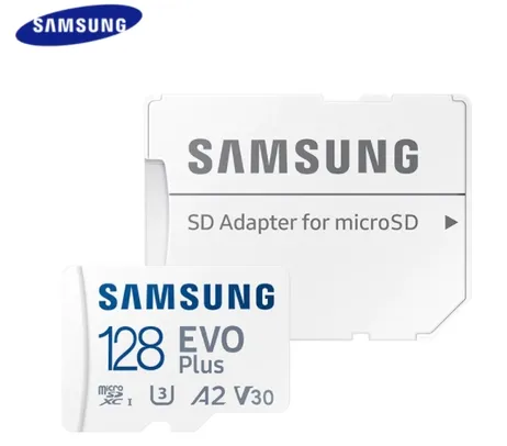 Cartão de Memória MicroSD Samsung EVO PLUS 128GB