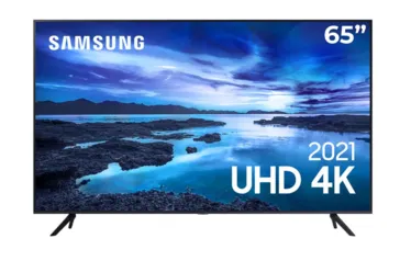 [ A vista] Smart TV 65" UHD 4K Samsung 65AU7700