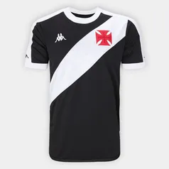 Camisa Vasco I 24/25 Jogador Kappa Masculina Lançamento 