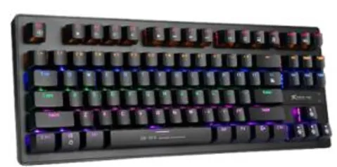 TECLADO GAMER XTRIKE GK-914 RAINBOW SWITCH BLUE RGB