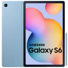 Tablet Samsung Galaxy Tab S6 Lite P613 Com S Pen E Capa Protetora, Octa Core, 64gb, 4gb Ram, Tela Imersiva De 10.4", Azul - Sm-p613nzbvzto