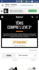 Compre 1 tênis e leve 3 na Kanui