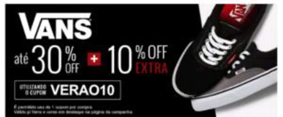 [Kanui] Tênis Vans com 30% off